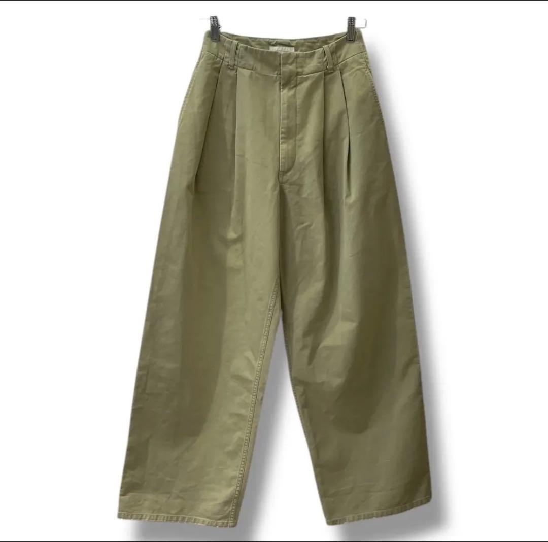 プラージュ チノパン ベージュ 2タック plage - メルカリ