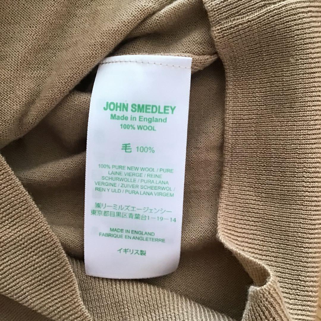 JOHN SMEDLEY ハイゲージベージュタートル サイズS - メルカリ