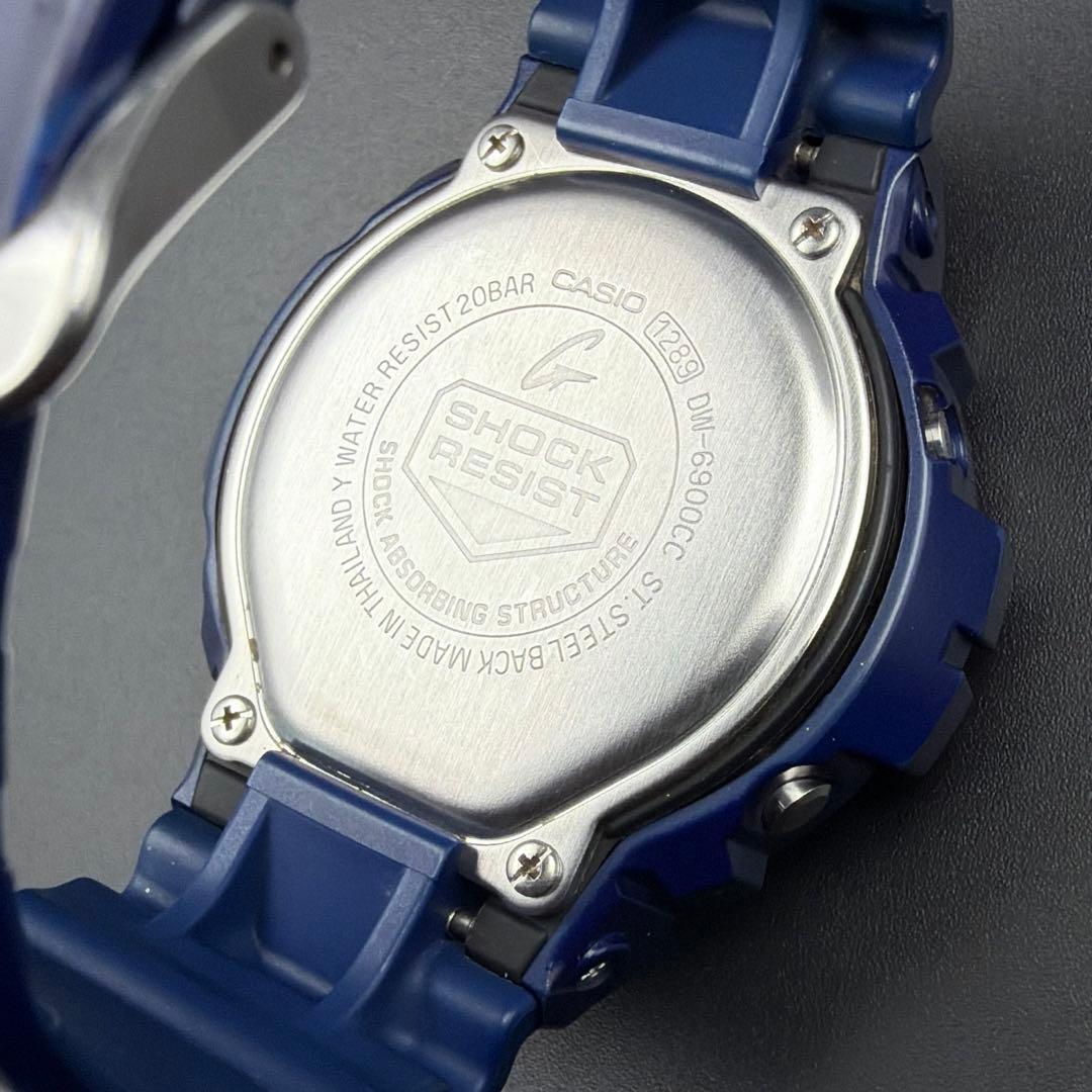 G-SHOCK DW-6900CC クレイジーカラーズ ブルー 三つ目