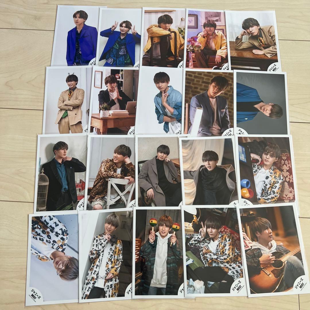 WEST.（ジャニーズWEST）藤井流星 公式写真 134枚セット - メルカリ