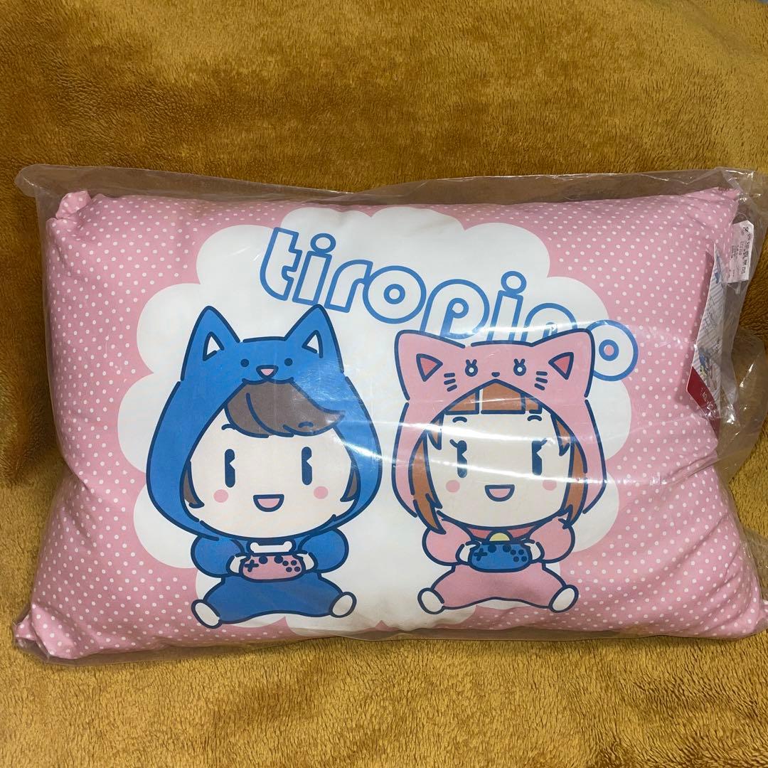 ちろぴの ピンク 枕 まくら、抱き枕 クッション サイズ 43×63cm - メルカリ