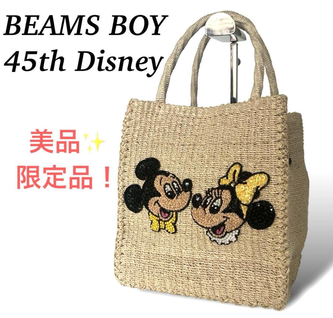 限定　BEAMS BOY 45th ディズニー　アバカ　カゴバッグ BEAMS BOY（ビームス ボーイ）Disney / アバカ トートバッグ（バッグ