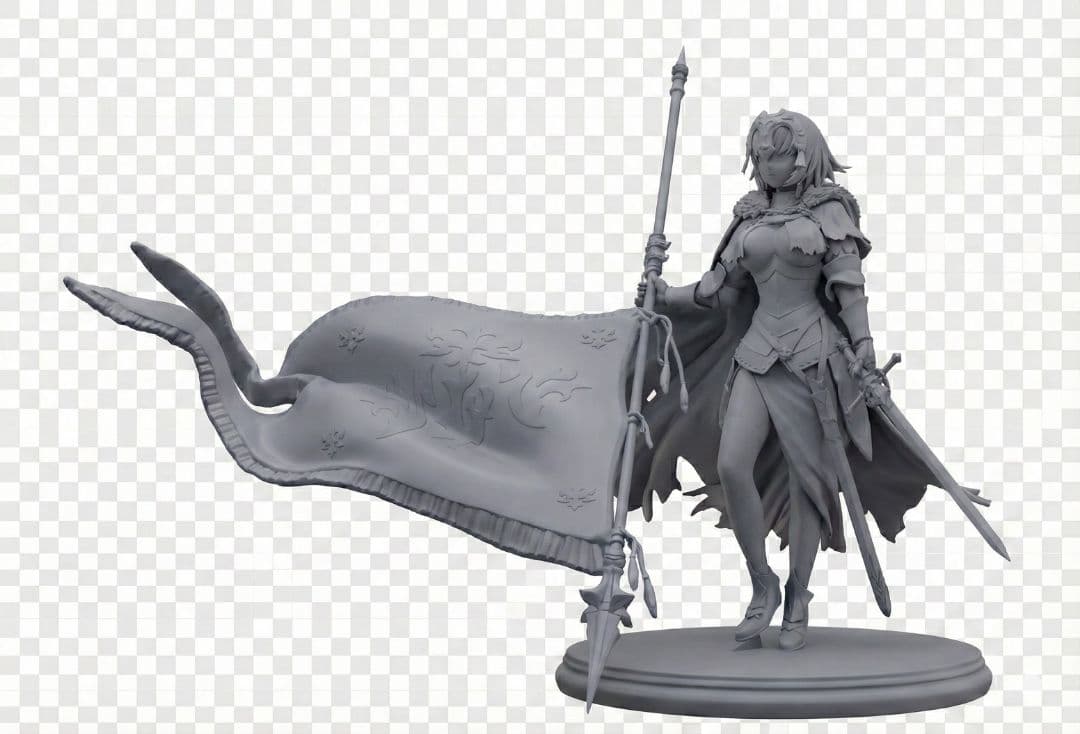 Fate ジャンヌダルク 未塗装未組立 美女 美少女 ガレージキット FGO