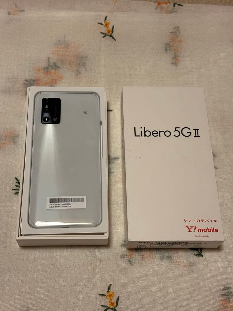 F2新品未使用 Libero 5G II ホワイト SIMフリー 携帯 - メルカリ