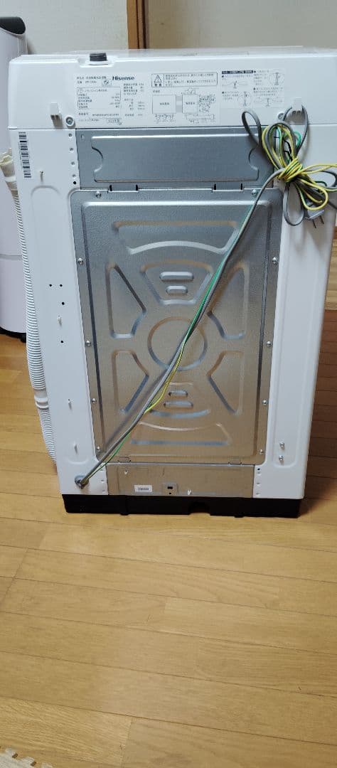 【送料込み】Hisense 縦型洗濯機 4.5kg 本体　2021年製