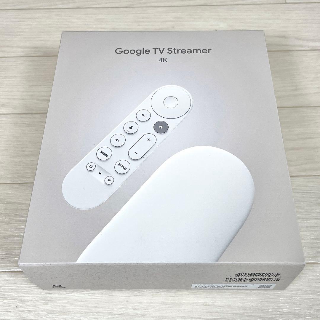 新品　未開封　Google TV Streamer 4K グーグル　ストリーマー Amazon.co.jp: Google TV Streamer(4K) 有線LAN・WiFi対応/音声検索
