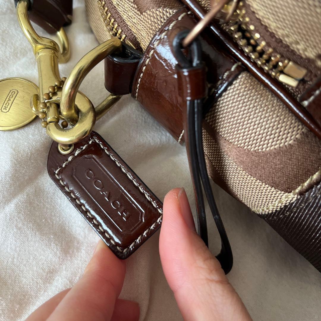 《超美品》COACH コーチ　ショルダーバック