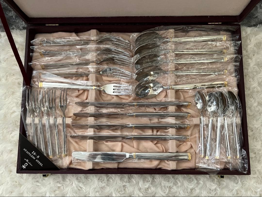 マーシャン カトラリーセット スカンジナビア ディナーセット〈25本