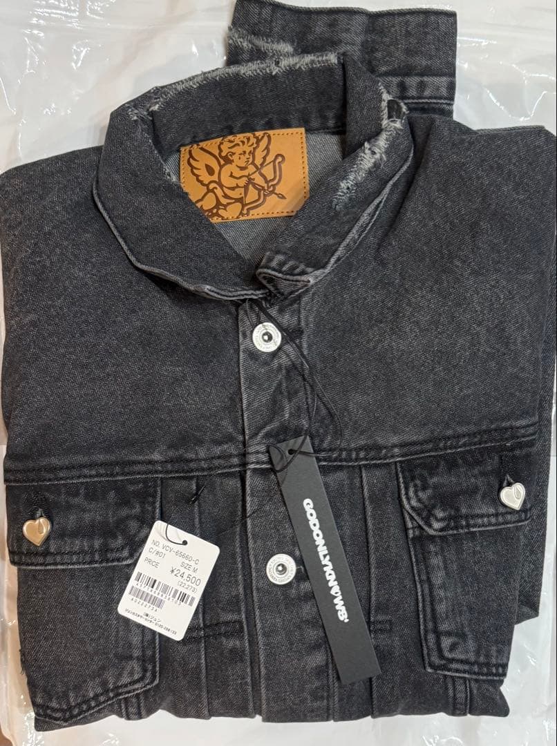 shoike 様専用 GOD ONLY KNOWS DENIM JACKET M - メルカリ