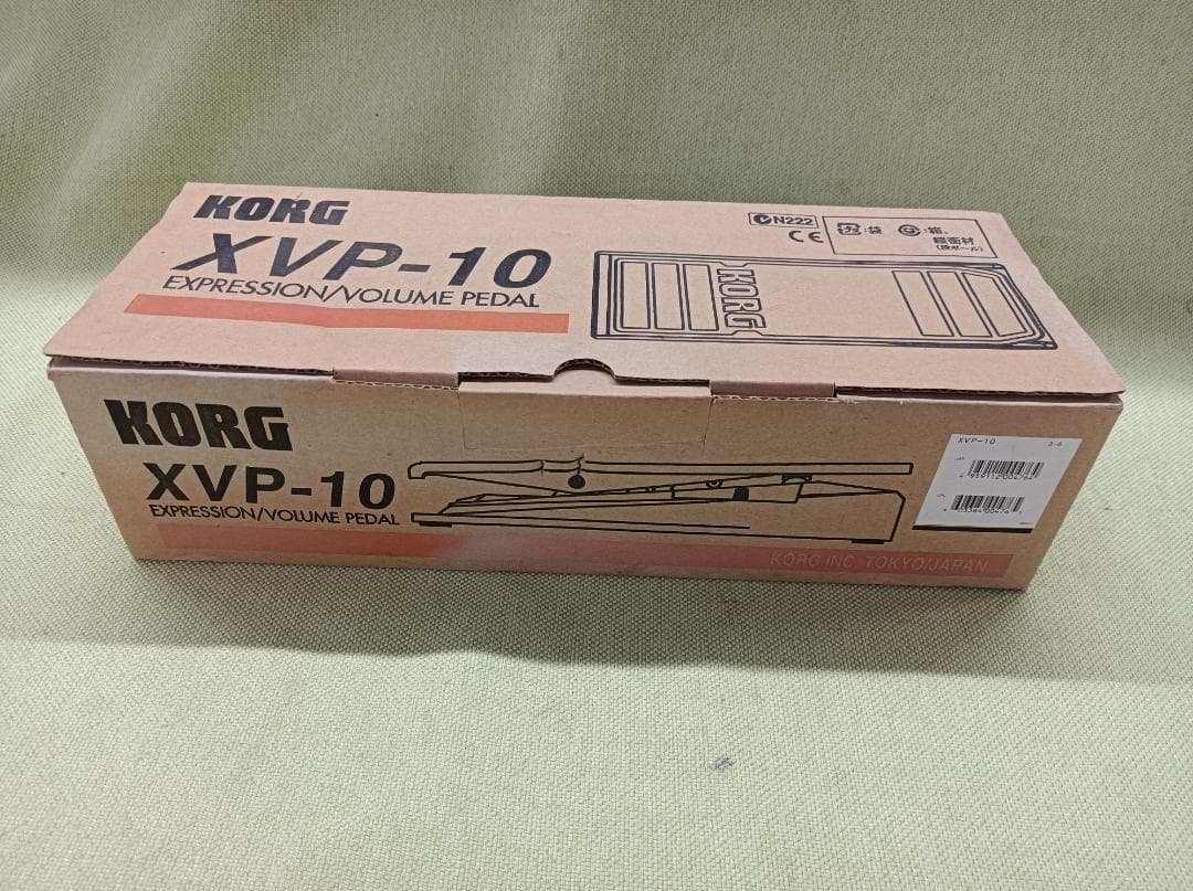 都《ZPDQA》美品KORG　XVP-10　エクスプレッション　ボリュームペダル