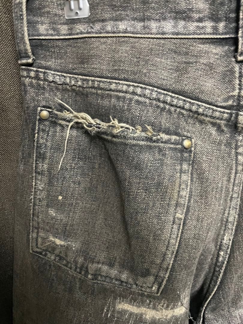 進藤大輝様専用TSY RIPPED WIDE STRAIGHT BLACK - メルカリ