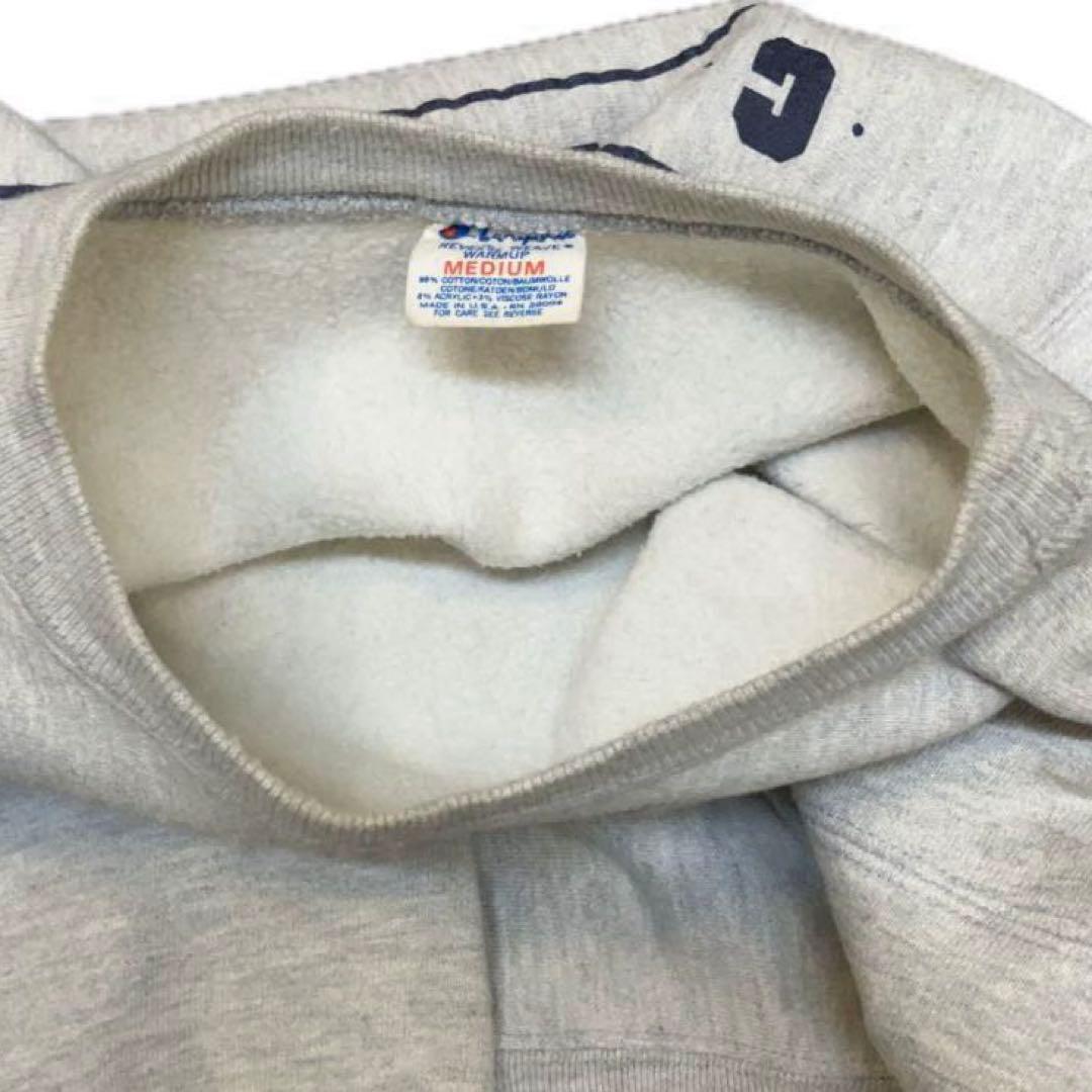 80's]チャンピオンリバースウィーブ グレー CAPE MAY トリコタグ