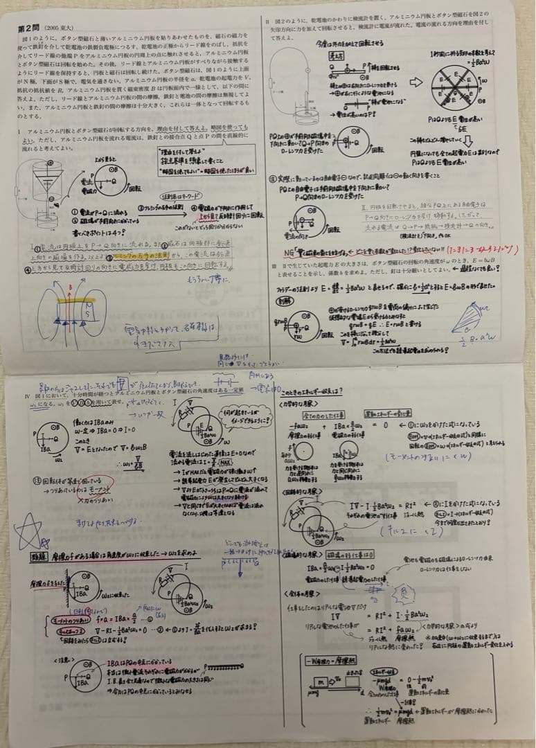 解答解説・講評付】鉄緑会 入試物理演習