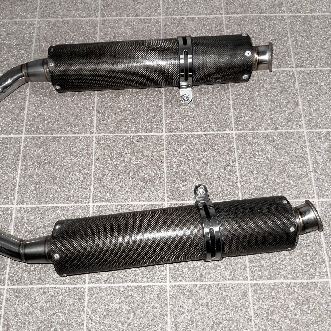 ホーネット250 ヤマモトレーシング Spec-A 2本出しマフラー - メルカリ