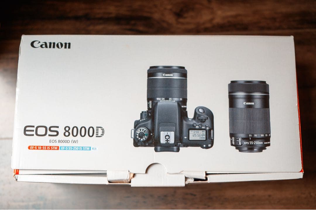 コンニチハ様専用‼️canon 8000D＋zoom lens18-55