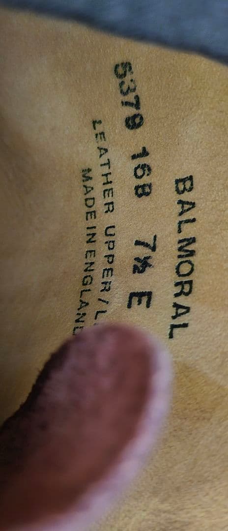 CROCKET&JONES BALMORAL2 バーガンディ 7.5E ブーツ