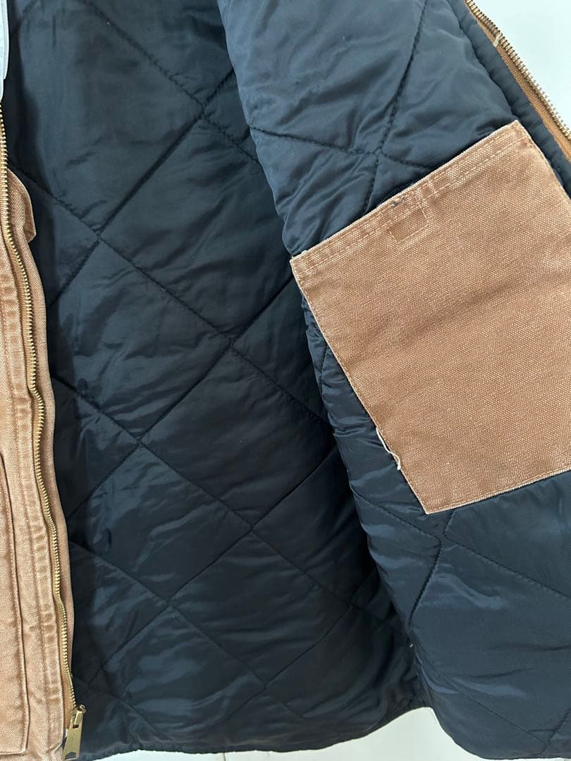 美品】Carhartt ダックベスト V02 Mサイズ BRN 90's - メルカリ