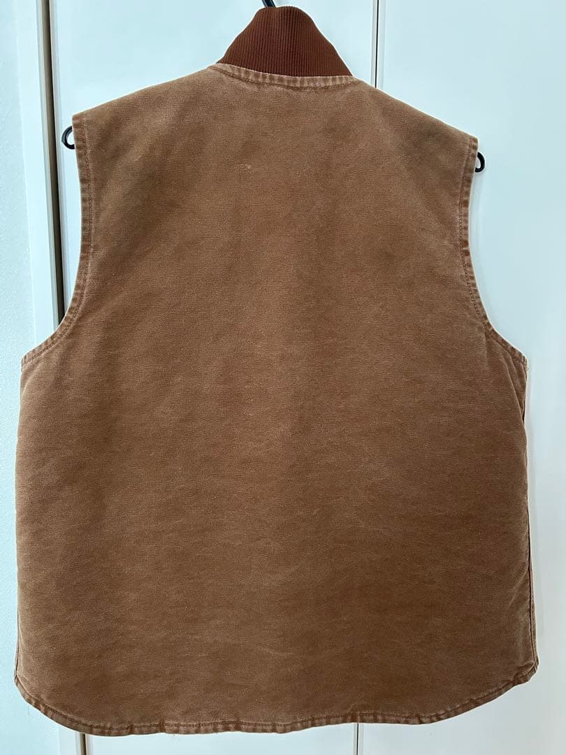 美品】Carhartt ダックベスト V02 Mサイズ BRN 90's - メルカリ