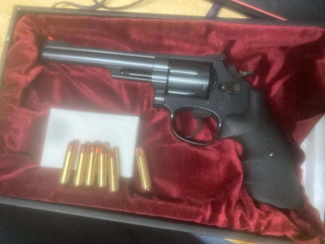 東京マルイ　M19 ガスリボルバー 6インチ　真鍮カートリッジ！ C-TEC 東京マルイ ガスリボルバーシリーズ パイソン M19 M66 マルチ