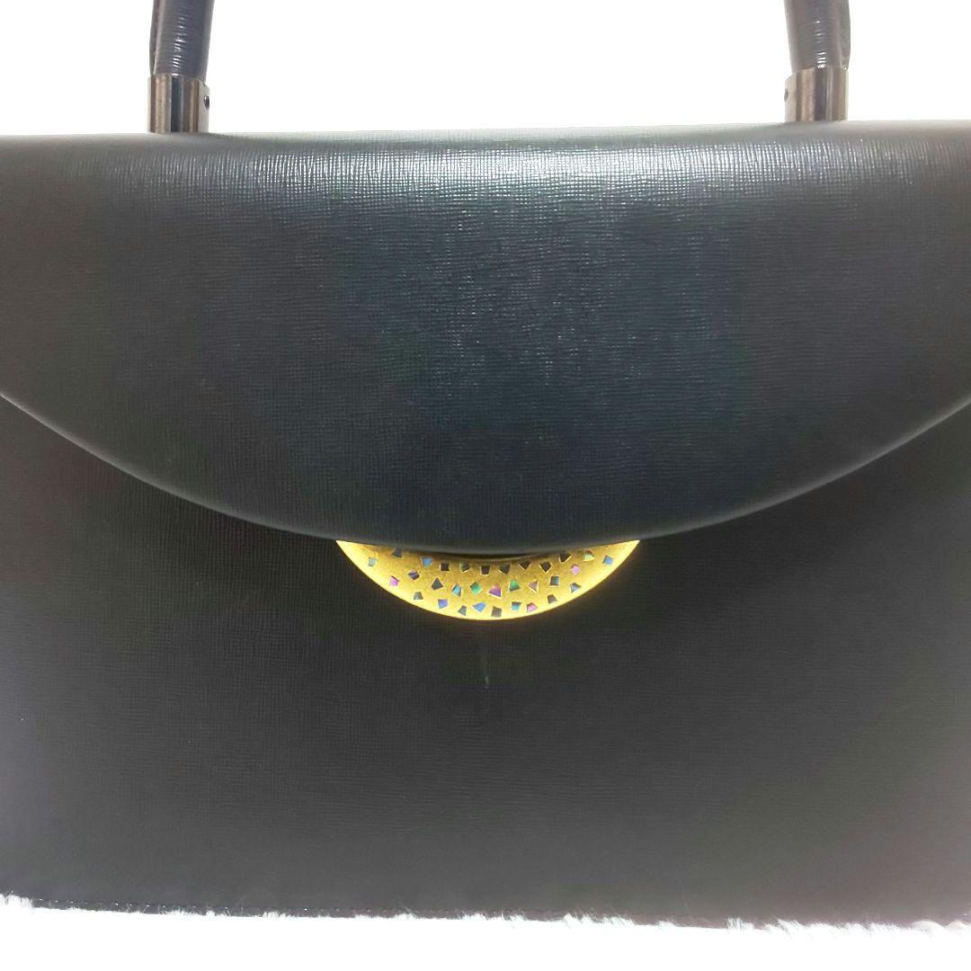 ✨美品✨坂本これくしょん フォーマル ハンドバッグ 銀河 金箔 日本製