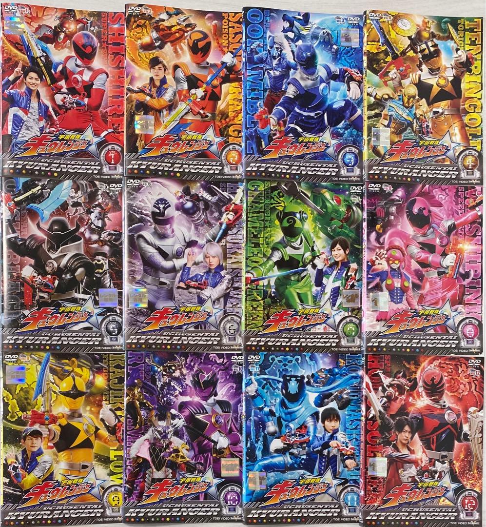 宇宙戦隊キュウレンジャー DVD 全巻セット(1〜12巻) - メルカリ
