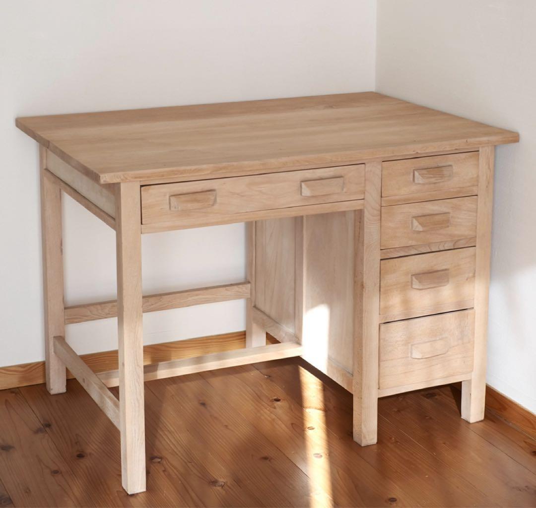 古道具 デスク(引き出し付き) - メルカリ