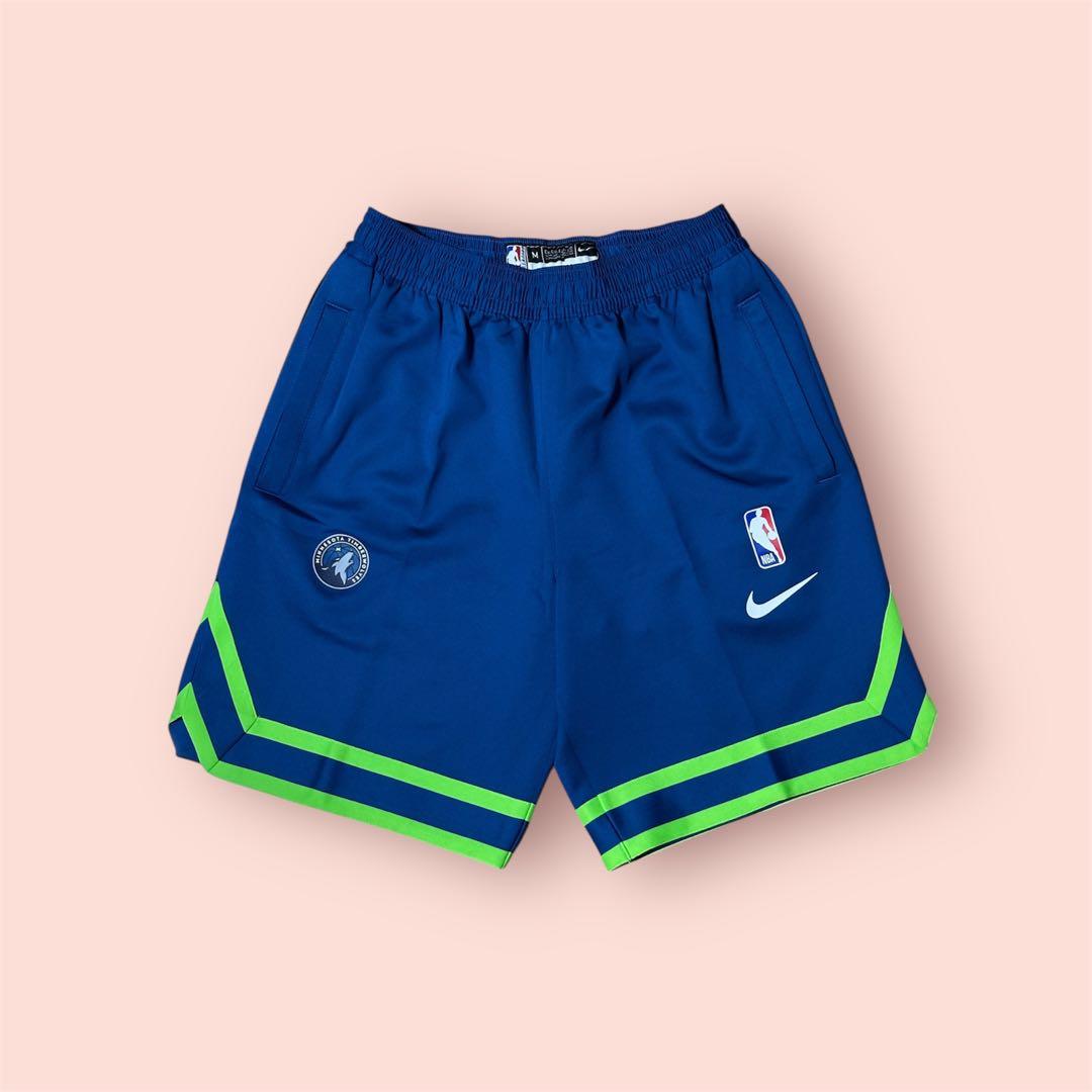 ミネソタティンバーウルブズ NBA選手支給品プラクティスハーフパンツM