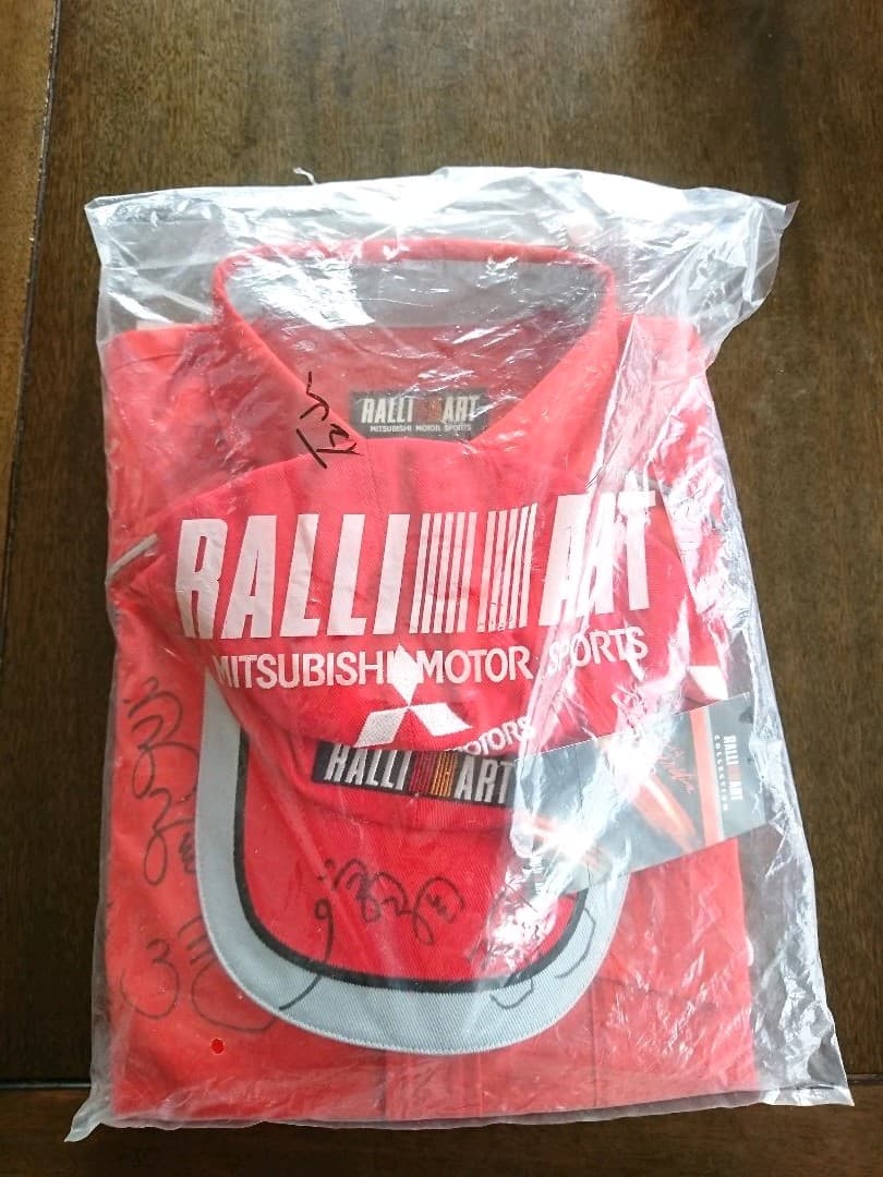 WRC ダカールラリー増岡浩氏サイン入りユニフォーム - メルカリ