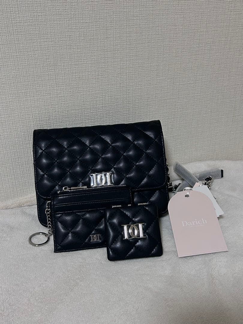 Darich ダーリッチ DDロゴキルティングトラベルセット BLK - メルカリ