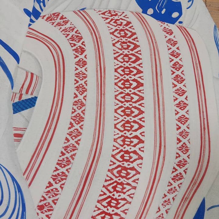 青山亘幹 絵画 夏 日本画 - メルカリ