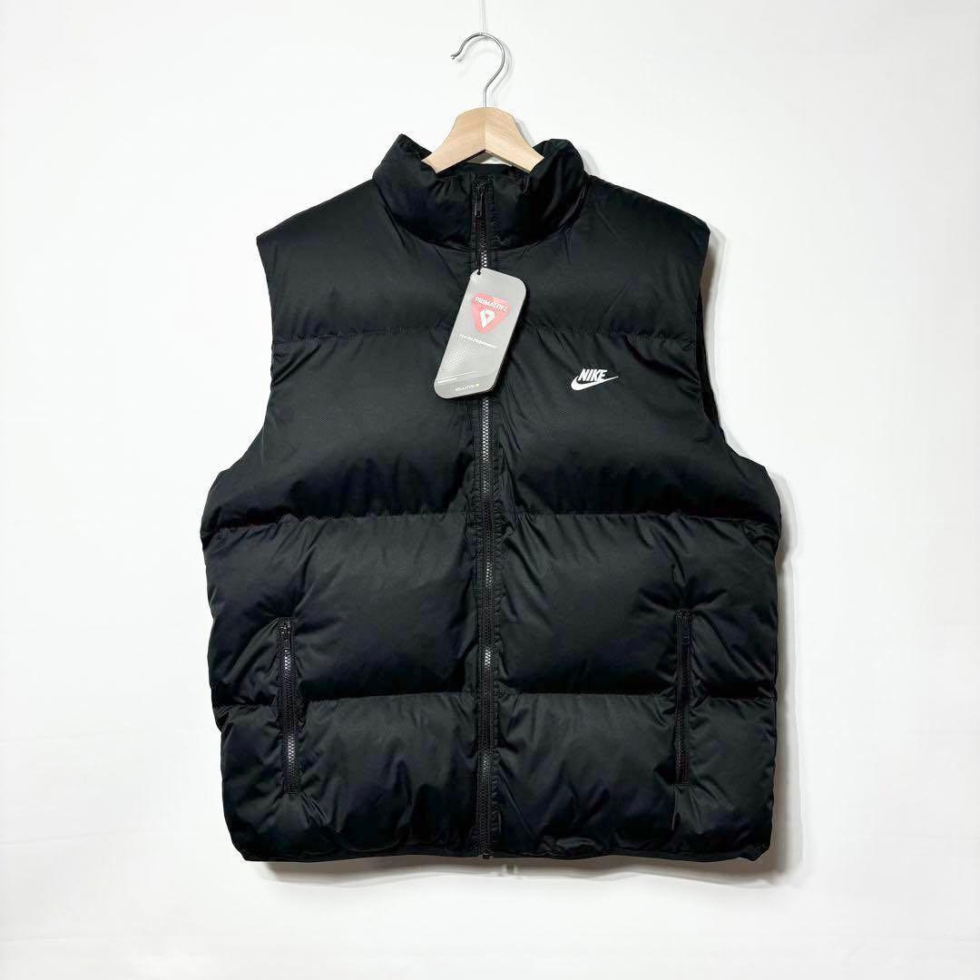 ナイキ プリマロフト ウォーター リペレント パファー ベスト ブラック