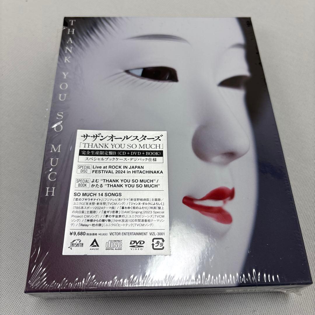 サザンオールスターズ THANK YOU SO MUCH CD ➕DVD THANK YOU SO MUCH｜サザンオールスターズ Official Site
