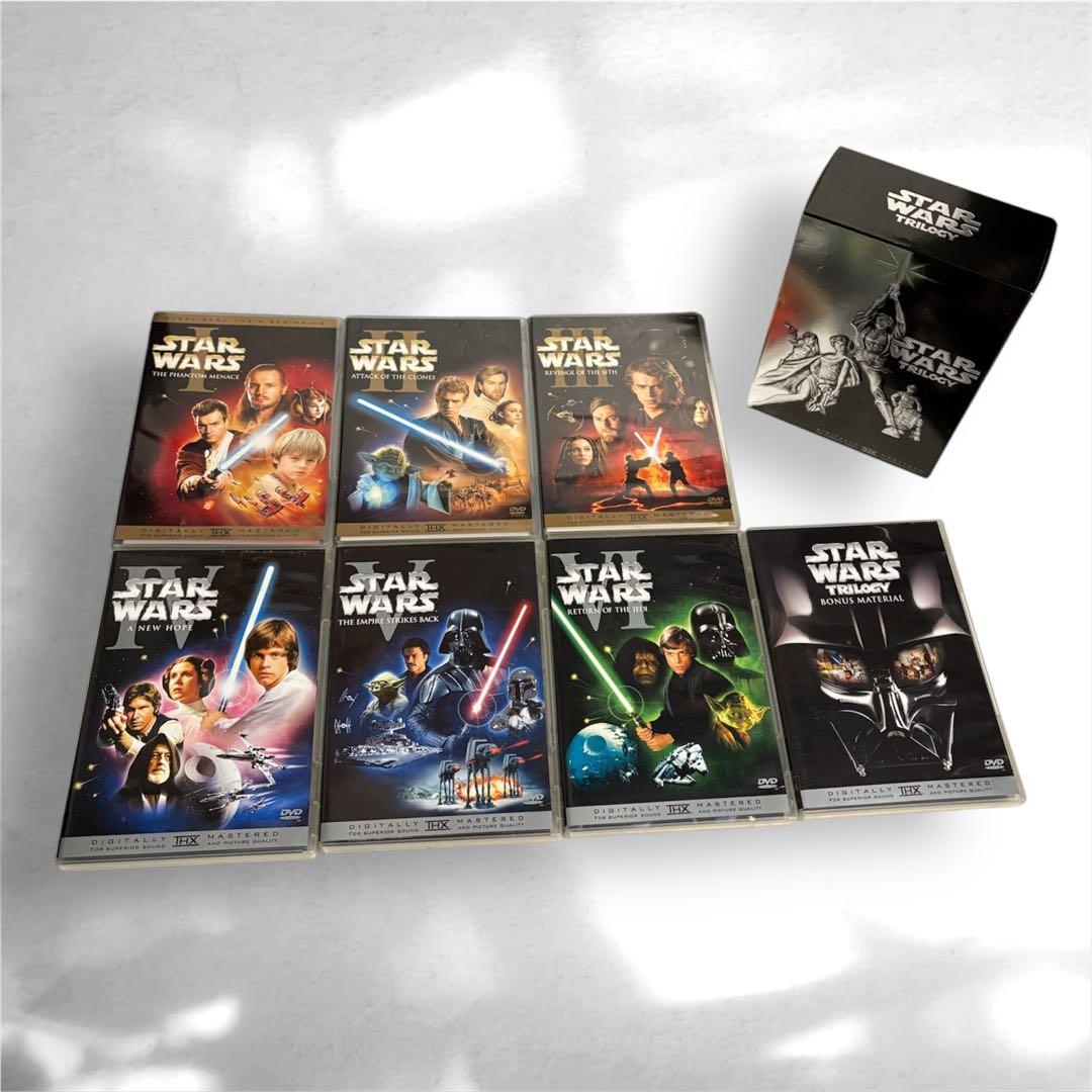 star wars スターウォーズ エピソード1~6 + 1枚 DVD セット - メルカリ