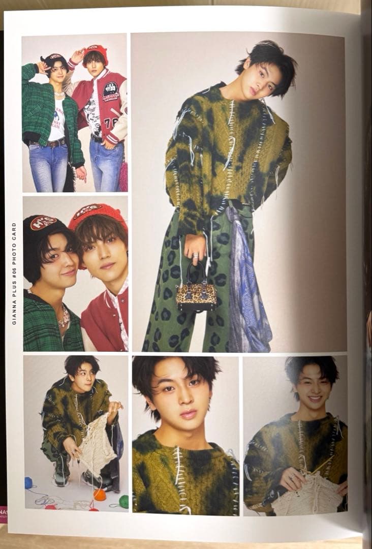 GIANNA Plus 簡秀吉 藤本洸大 HMV限定 両面フォトカード - メルカリ
