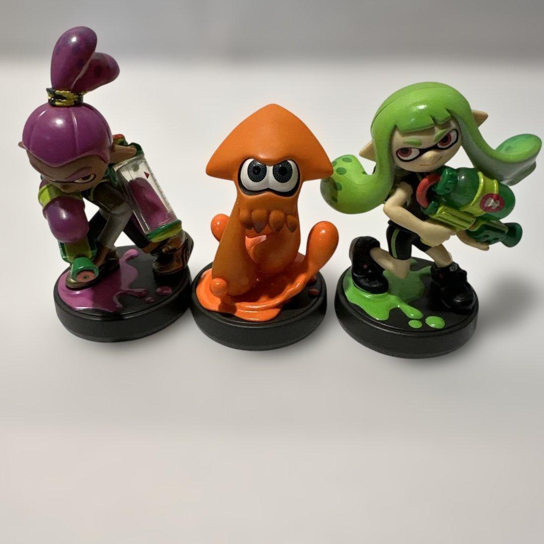 スプラトゥーン キャラクター フィギュア 3体セット - メルカリ