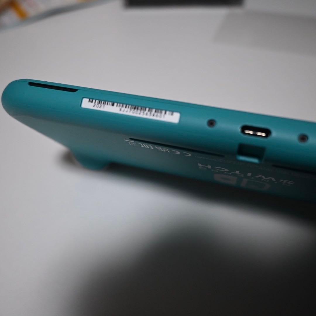 Nintendo Switch Lite ターコイズ ハードケース付き - メルカリ