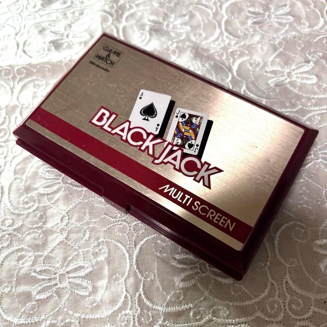 Game&Watch BLACK JACK ゲームウォッチ ブラックジャック レトロ 電子ゲーム】任天堂 ゲーム&ウォッチ ブラックジャック マルチ