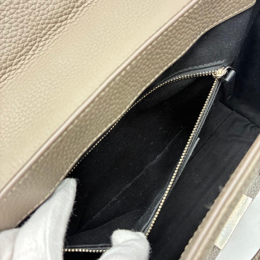 極美品 ヴァジック エバーミニ 2way ショルダーバッグ レザー