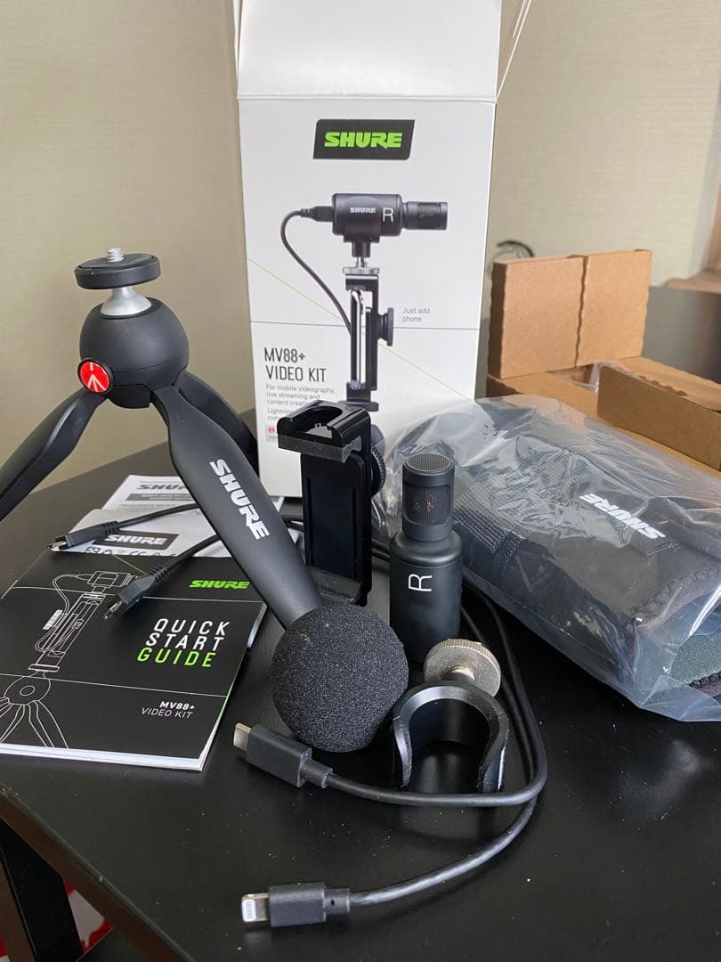 t*a様 SHURE MV88+Video Kit Amazon | SHURE シュア MV88+ ビデオキット ステレオコンデンサー