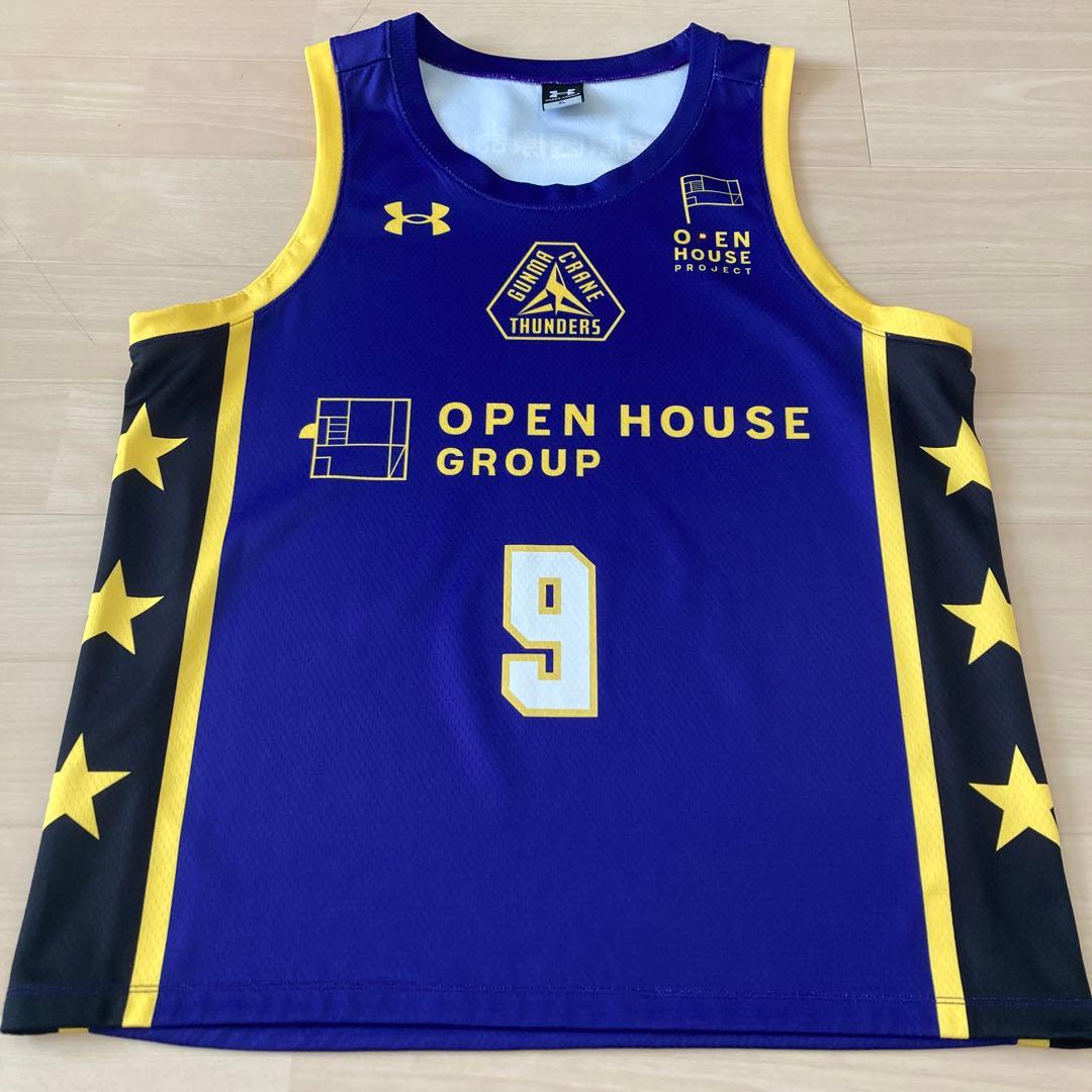 群馬クレインサンダーズ レプリカユニフォーム #9 辻直人 24-25