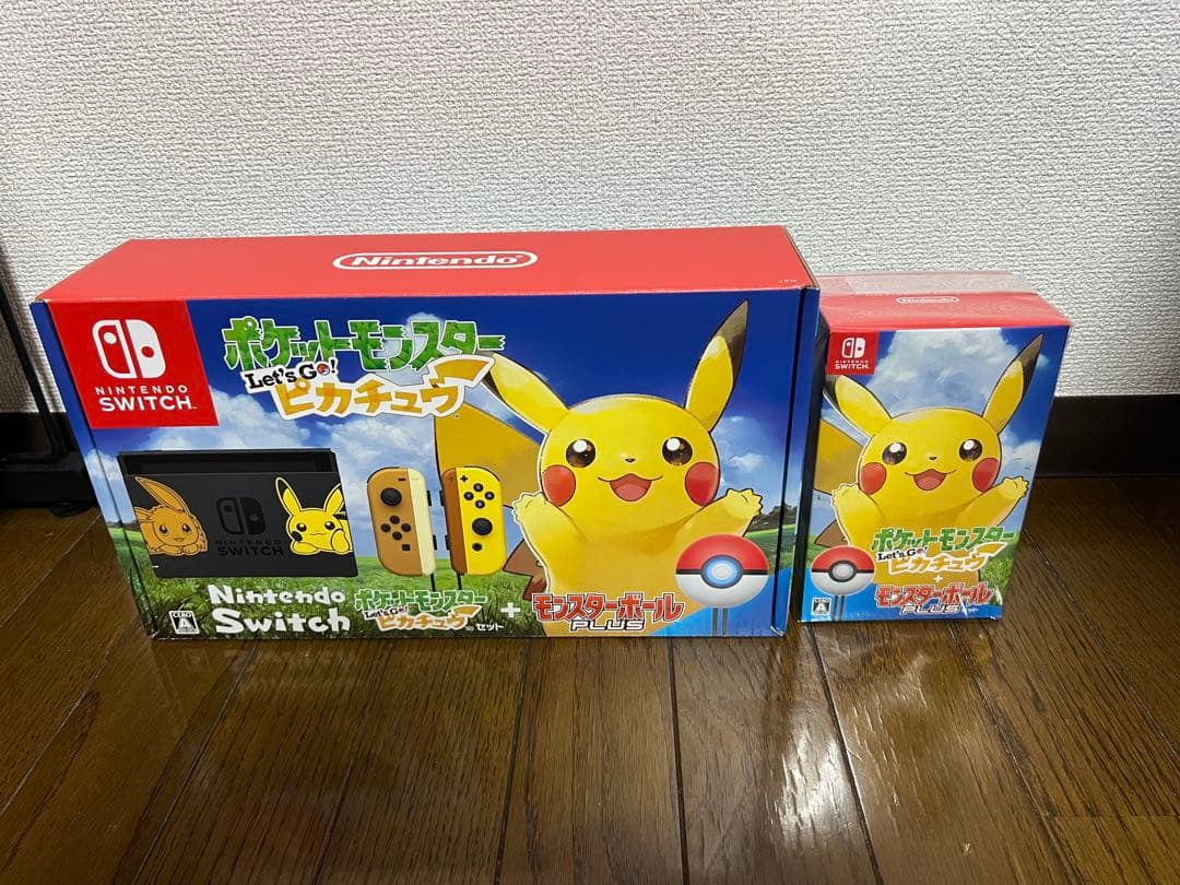 2点 極美品 Nintendo Switch レッツゴーピカチュウエディション ゲオ公式通販サイト/ゲオオンラインストア【中古・箱説あり・付属品