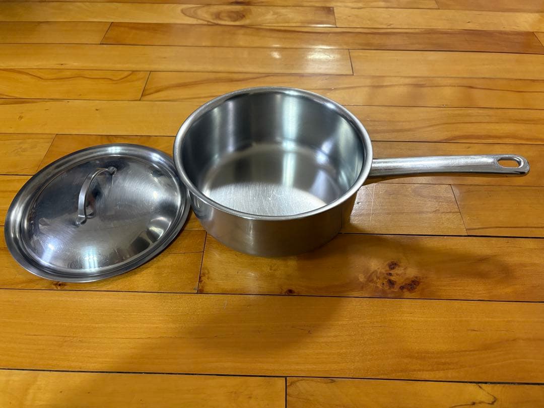 スイス製 Spring スプリング社 クリスタル18センチ2リットル片手鍋