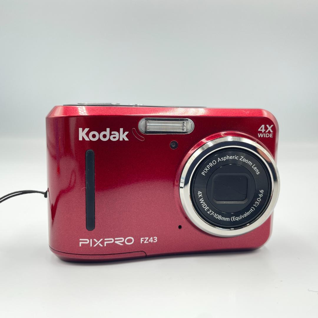 動作品・転送特典無料あり】Kodak PIXPRO FZ43 RED - メルカリ