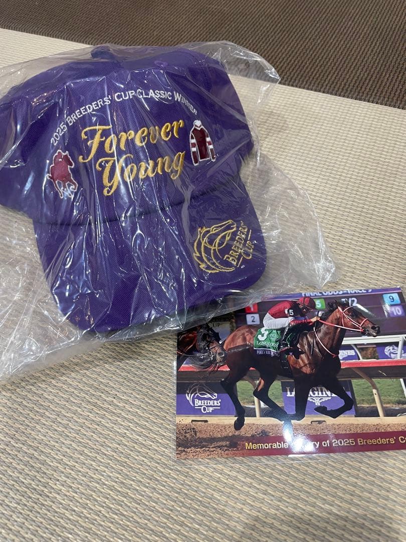 フォーエバーヤング　キャップ　帽子 フォーエバーヤング・シンエンペラー サウジ優勝記念キャップ | 矢作