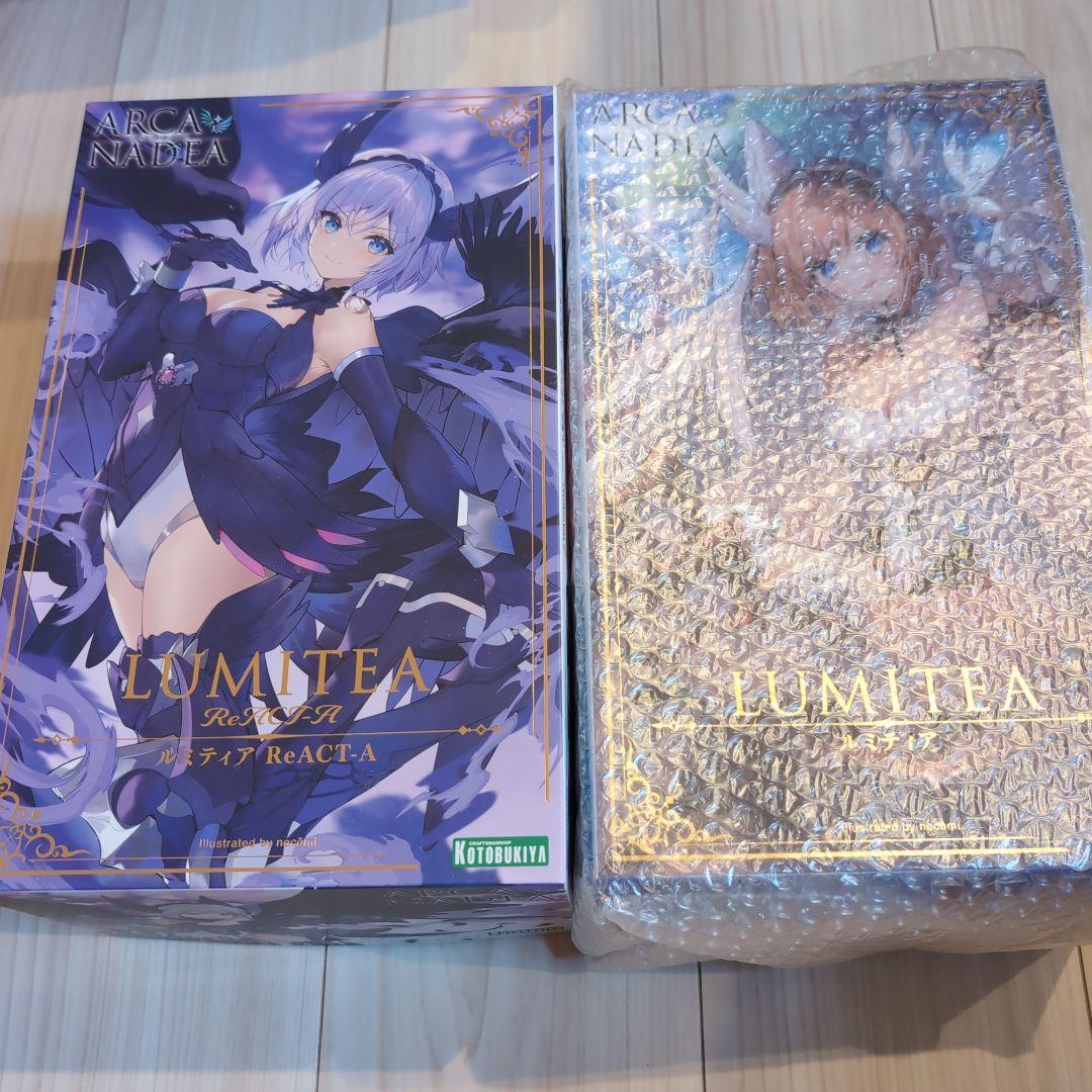 【新品未開封】アルカナディア　ルミティア&ルミティア ReACT-A ルミティア ReACT-A ｜ アルカナディア オフィシャルサイト｜ コトブキヤ