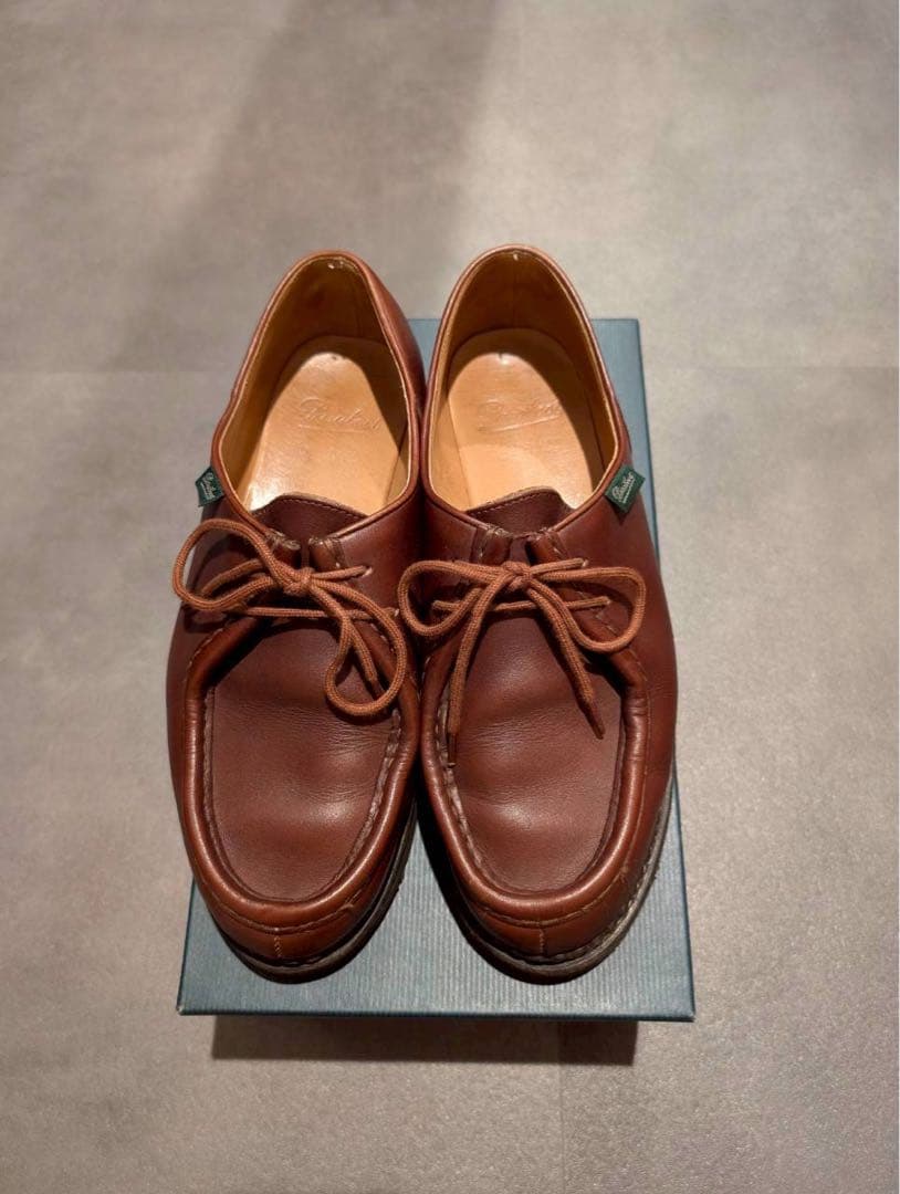 ※RR 【プロフの確認願います】 パラブーツ　ミカエル　マロン　４１.５ MICHAEL / MARRON – Paraboot