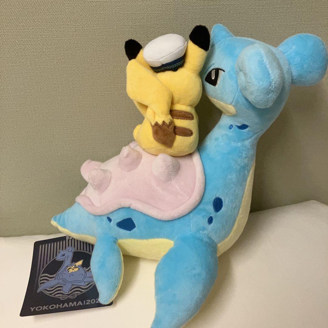ポケモン WCS 2023 横浜 ぬいぐるみ ラプラス ピカチュウ - メルカリ