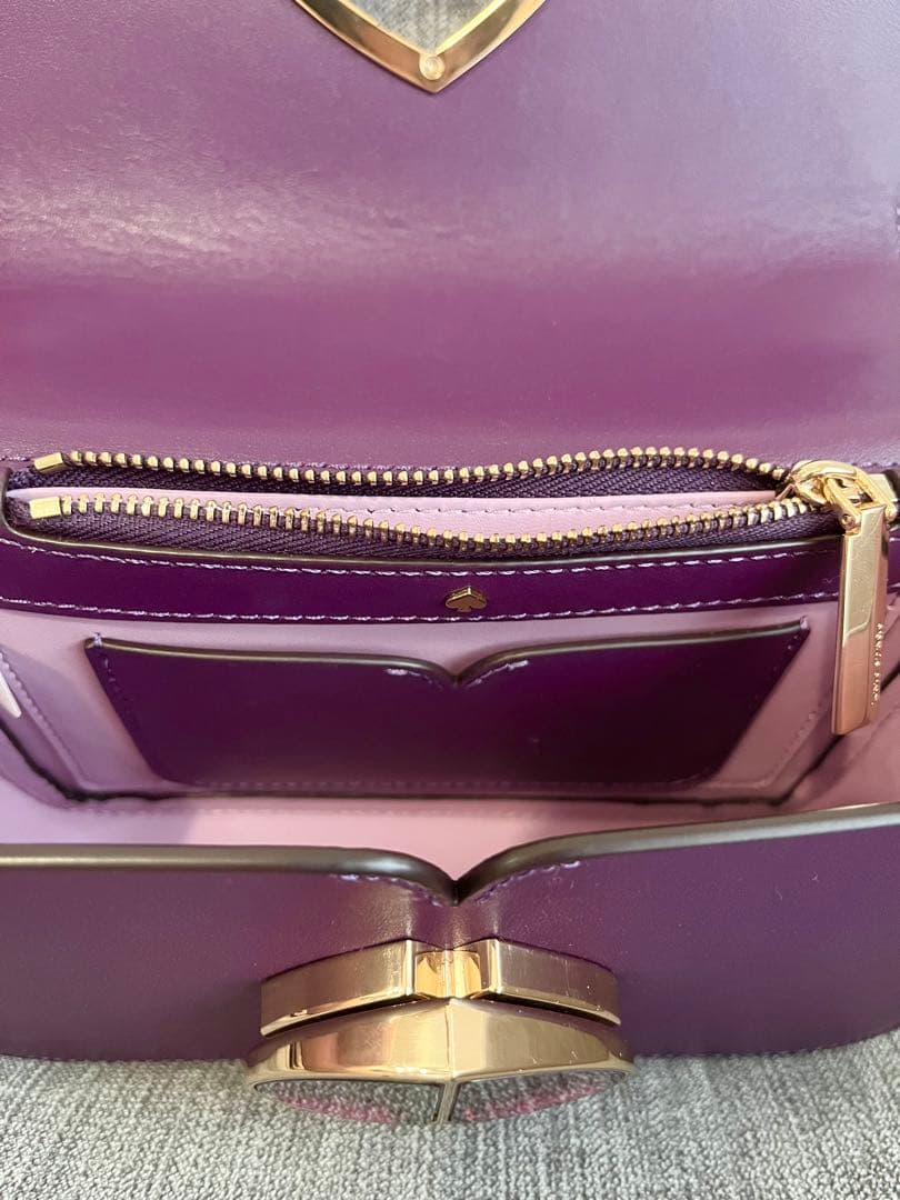 ケイトスペイド ニコラツイストロックショルダーバッグ ピンク