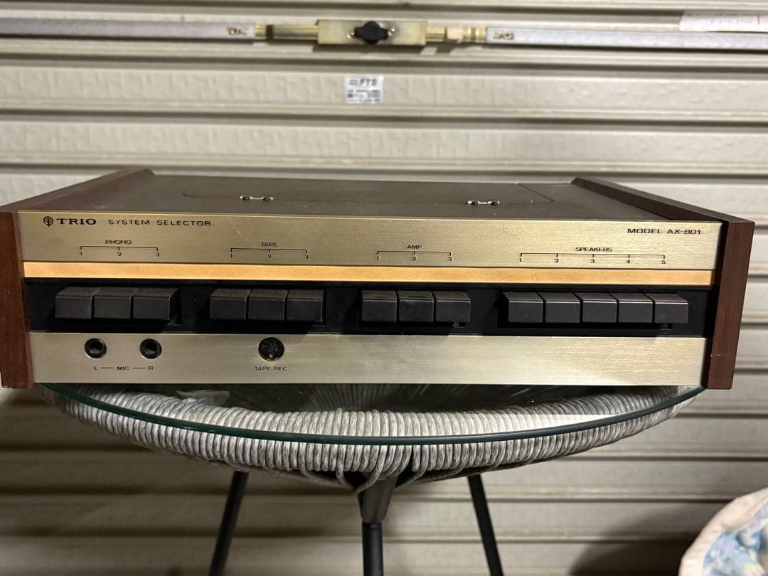 TRIO AX-801 システムセレクター TRIO AX-801の仕様 トリオ