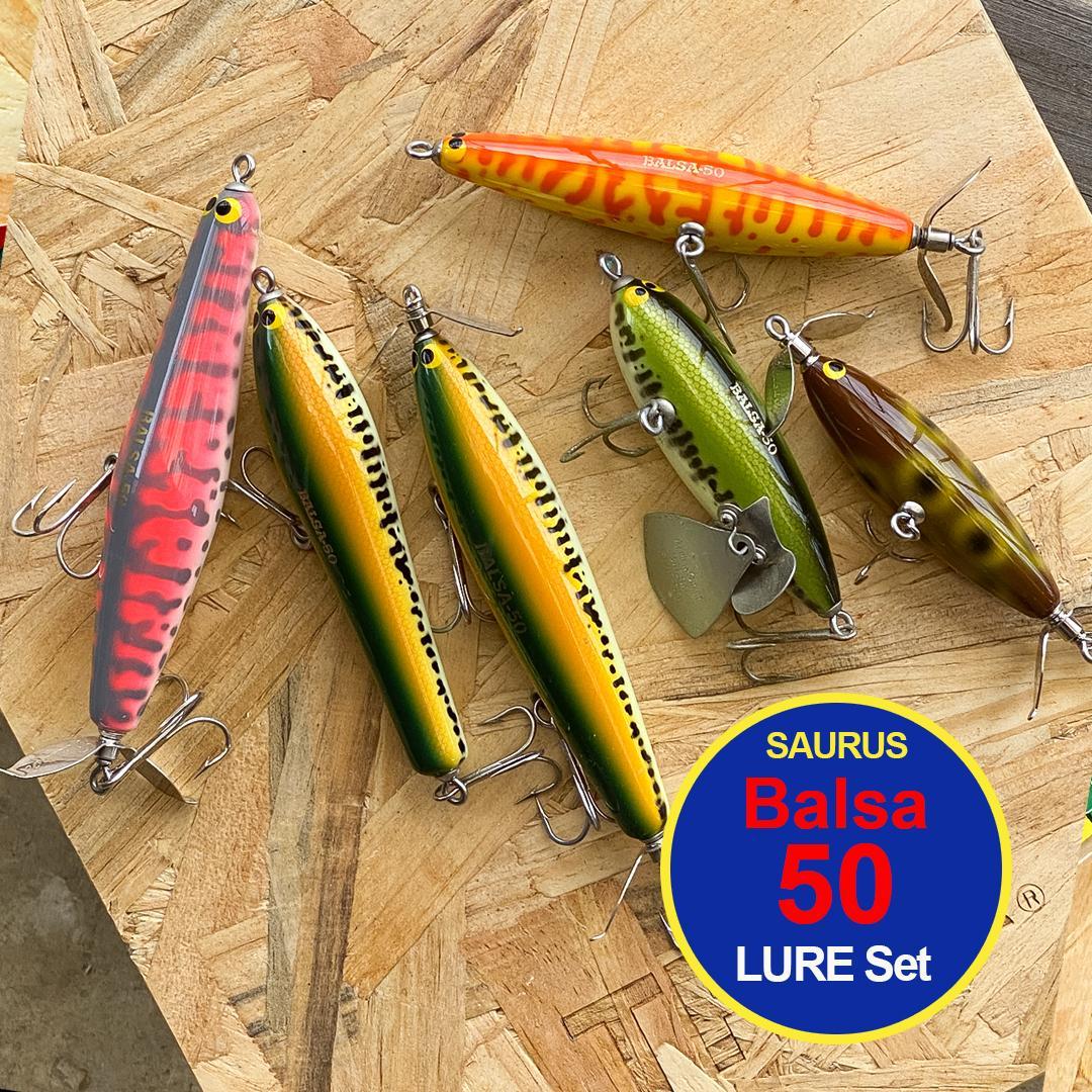 年末お値下げ］ザウルス社バルサ50『ルアー6セット』です！ - メルカリ